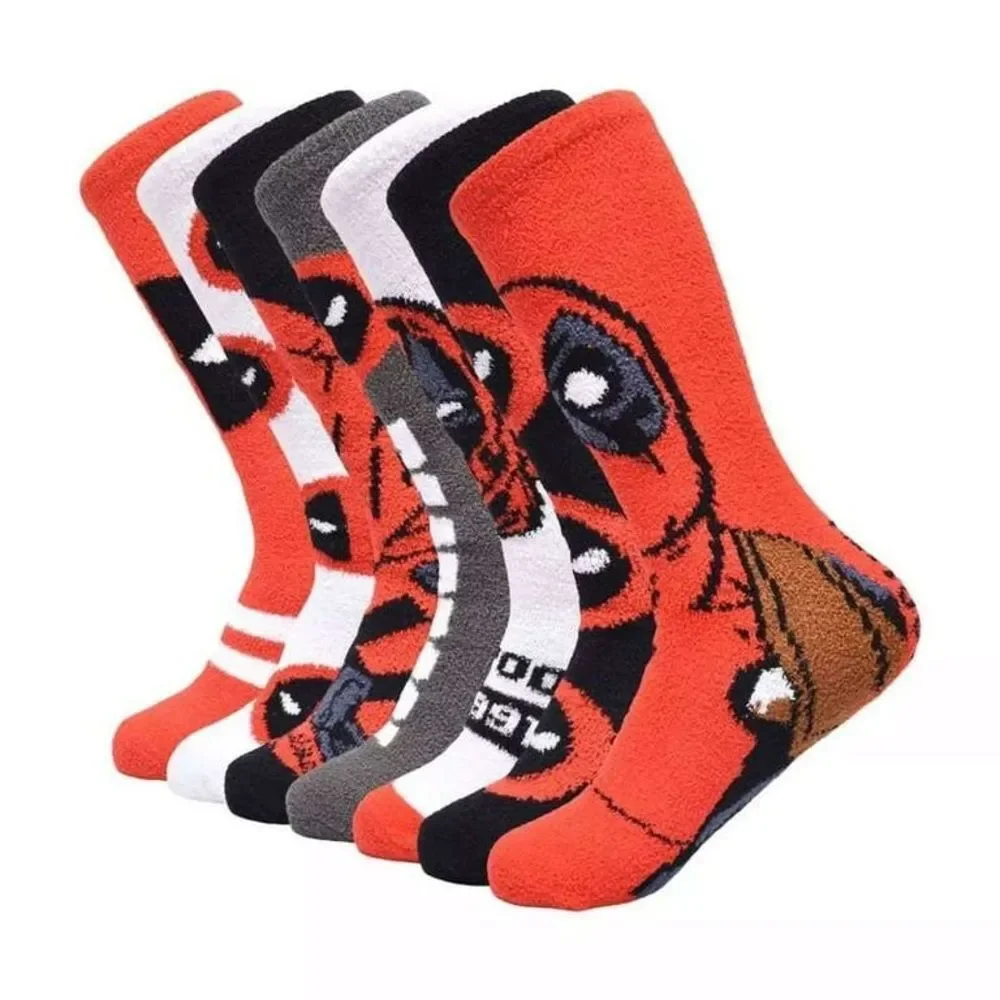 7 Days of Cozy Crew Socks - 6-12  2 Sets of 7 Socks ( Total 14 Socks )